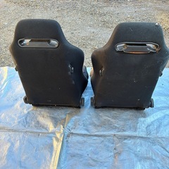 中古レカロシート　敗れアリの画像