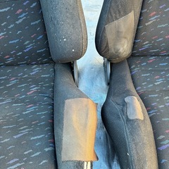 中古レカロシート　敗れアリの画像