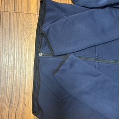 【UNIQLO】メンズ 上下セットアップスウェット（Sサイズ／ネイビー）の画像