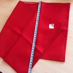 未使用品　大きい　敷物　和風　うさぎ柄の画像