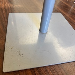 【無料】頑丈！カフェテーブル　白　ボードゲームの画像