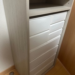 カラーボックス収納ケース付きの画像