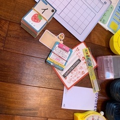 無料‼️子供用　算数セット　靴などの画像