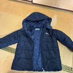 X-Girl Stagesダウンコート　140サイズの画像