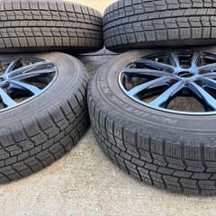 美品　7分山　195/65/15インチスタッドレスタイヤホイールセットの画像