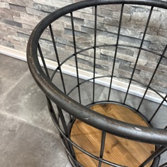 【美品】クラッシュゲート アイアンバスケット Lサイズ（ノットアンティークス）の画像