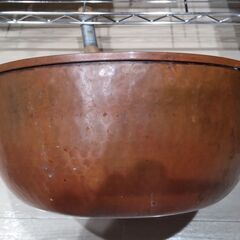 やっとこ鍋 銅（30cm   13cm）の画像