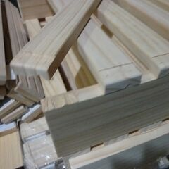 第1234回　スノコ　　すのこ　取り放題　未使用　ベッド　ＤＩＹ素材　木材　エラー品　リフォームの画像