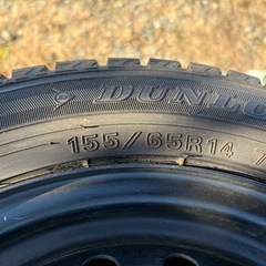 スタッドレス　155/65R14　ダンロップの画像