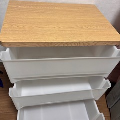 衣装ケース　引き出し　収納の画像