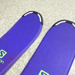 SALOMON 120cm ジュニアスキー QST -MAX- JR 調整ビンディング付き板 子供用 カービングスキー サロモン 札幌市 屯田店の画像