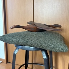 木製モビール 鳥の画像