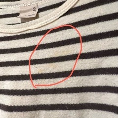 petit main ボアオーバーオール セットの画像