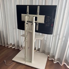 テレビ＆テレビ台セット売りの画像