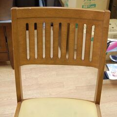 ①ダイニングチェア 木製 幅43×奥行48×高さ85cm TOYO 東洋ファニチャー 椅子 イス いす 札幌市 清田区 平岡の画像