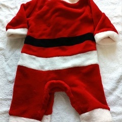 サンタ　クリスマス　ベビー服70-80サイズの画像