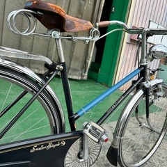 No.603 昭和レトロ当時物蔵出し　ARAYA アラヤ SWALLOW スワローHURRY VALIANT 自転車　の画像