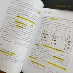 Global Financial School 教材4冊セット｜経済・金融・資産運用（上・下）GFSの画像