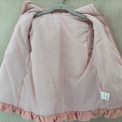 キッズフリル付きアウター120の画像
