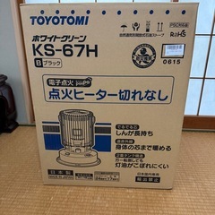 トヨトミストーブ 人気の黒色（未使用）の画像