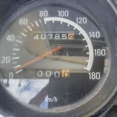 初期型RZ350メーター、4UOの画像