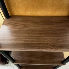★リユースのサカイ高崎店★TJ13827  棚 茶 H110.5×D30×W55 クリーニング済みの画像