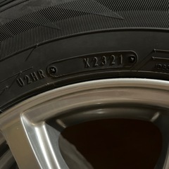 アルミホイール付き　スタッドレスタイヤ　4本　175/70R14の画像