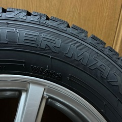 アルミホイール付き　スタッドレスタイヤ　4本　175/70R14の画像
