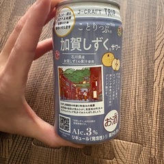 【新品・未開封】お酒　石川　加賀しずくサワー　梨の画像