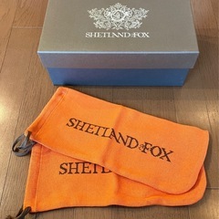 紳士靴とシューキーパーの画像