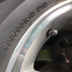 TOYOTA  純正ホイール タイヤ4本セットの画像