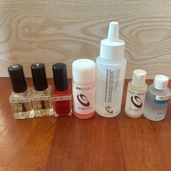 ネイルセット  検定机セッティング内容 3級ネイルの画像