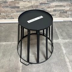 【限定・レア】IKEA VASSAD アイアンバスケット / サイドテーブル・スツールにも！の画像