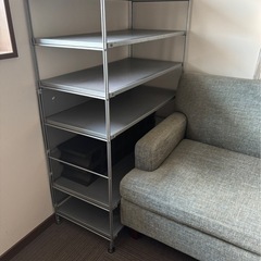 無印良品　メタル棚の画像