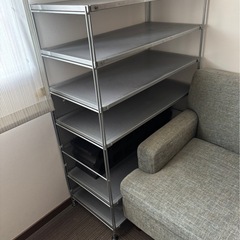 無印良品　メタル棚の画像