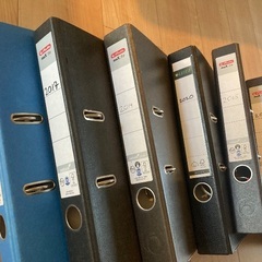 A4ファイル2穴　6冊セット(ドイツ製)の画像