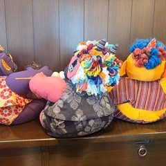 【1点もの】厄除け　魔除け　引っ越し祝い　出産祝い　ハンドメイド　人形　鬼　の画像