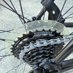 マットブラック　700C（28インチ）　室内保管の画像