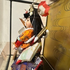 五月人形 博風作 伝統的武士衣装の画像