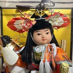 五月人形 博風作 伝統的武士衣装の画像