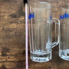 アサヒビールジョッキ 3個セットの画像