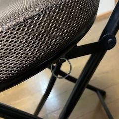 ニトリの折りたたみイスの画像
