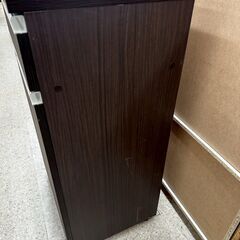 ★リユースのサカイ高崎店★TJ13829  レンジ台 ダークブラウン H84.5×D35.5×W47 クリーニング済みの画像