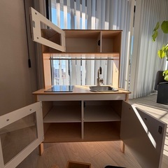 IKEA ミニキッチン　ホワイト(DUKTIG 29874534)の画像