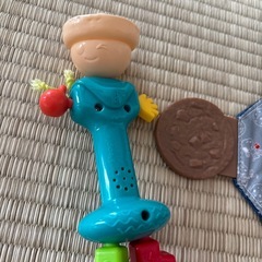 ベビー用おもちゃ低月齢から🆗人気ナンバー1玩具⭐︎なめなめ太郎&スヌーピーカシャカシャハンカチ・歯固め付きの画像