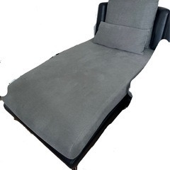 ニトリ/カウチソファ 布張りタイプ (ポーション2KD GY)の画像