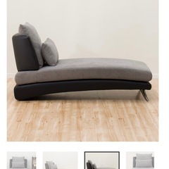 ニトリ/カウチソファ 布張りタイプ (ポーション2KD GY)の画像