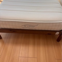 セミダブルベッド（Nスリーブマットレス付）の画像