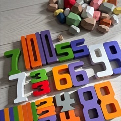 知育　積み木　つみき　おもちゃの画像