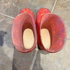 レインシューズ18サイズの画像